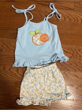 Stitchy Fish Tangerine Swt